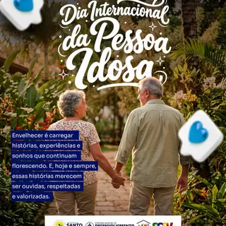 🧓🏽 Neste Dia Internacional da Pessoa Idosa, reforçamos a importância de valorizar, re...