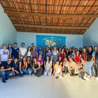 🧑🏻‍🏫 Na tarde desta quinta-feira (01), a Rede Municipal de Ensino promoveu um moment...