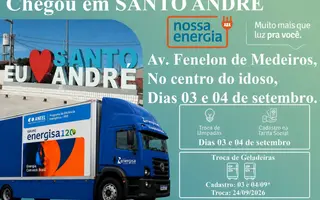 Projeto Nossa Energia chega a Santo André com troca de lâmpadas e geladeiras