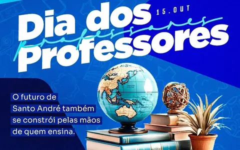 Prefeitura de Santo André homenageia professores pelo Dia dos Professores