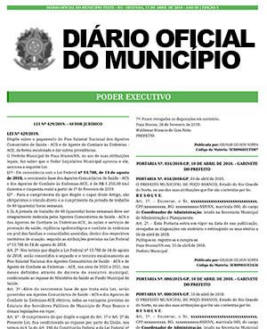 Diário Oficial do Município