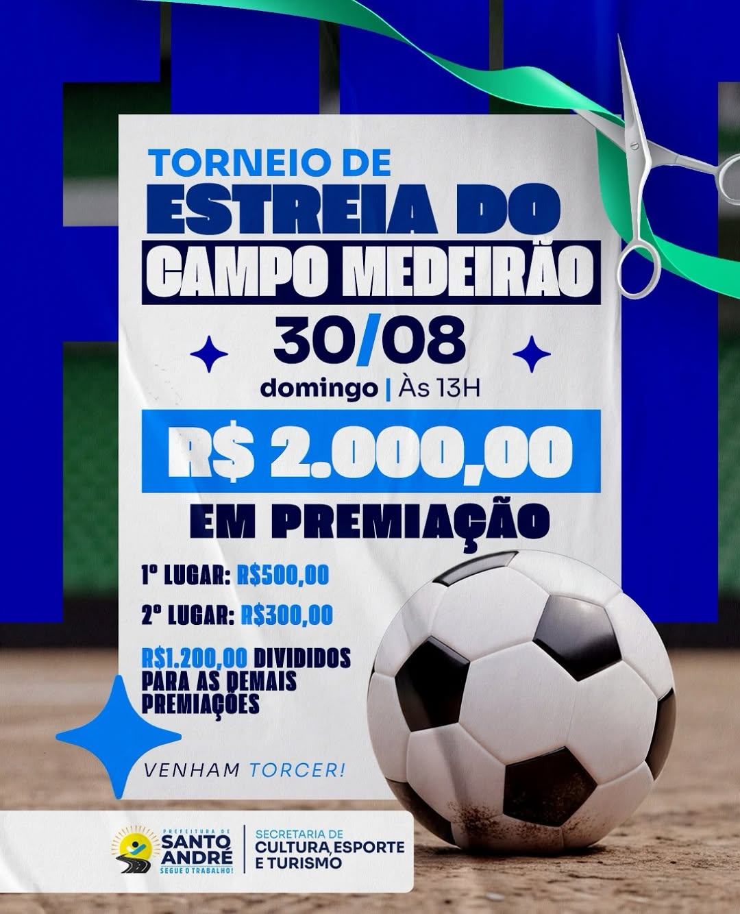 ⚽️ No domingo, dia 30, temos um encontro marcado com os torcedores e esportistas santoa...
