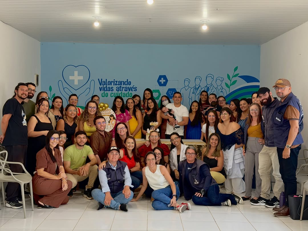 🤱🏻 Na manhã desta quarta-feira (26), a Secretaria de Saúde promoveu uma ação especial...