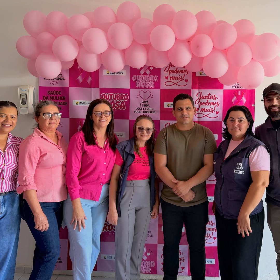 Outubro Rosa em Santo André realiza 80 mamografias e 50 exames citológicos