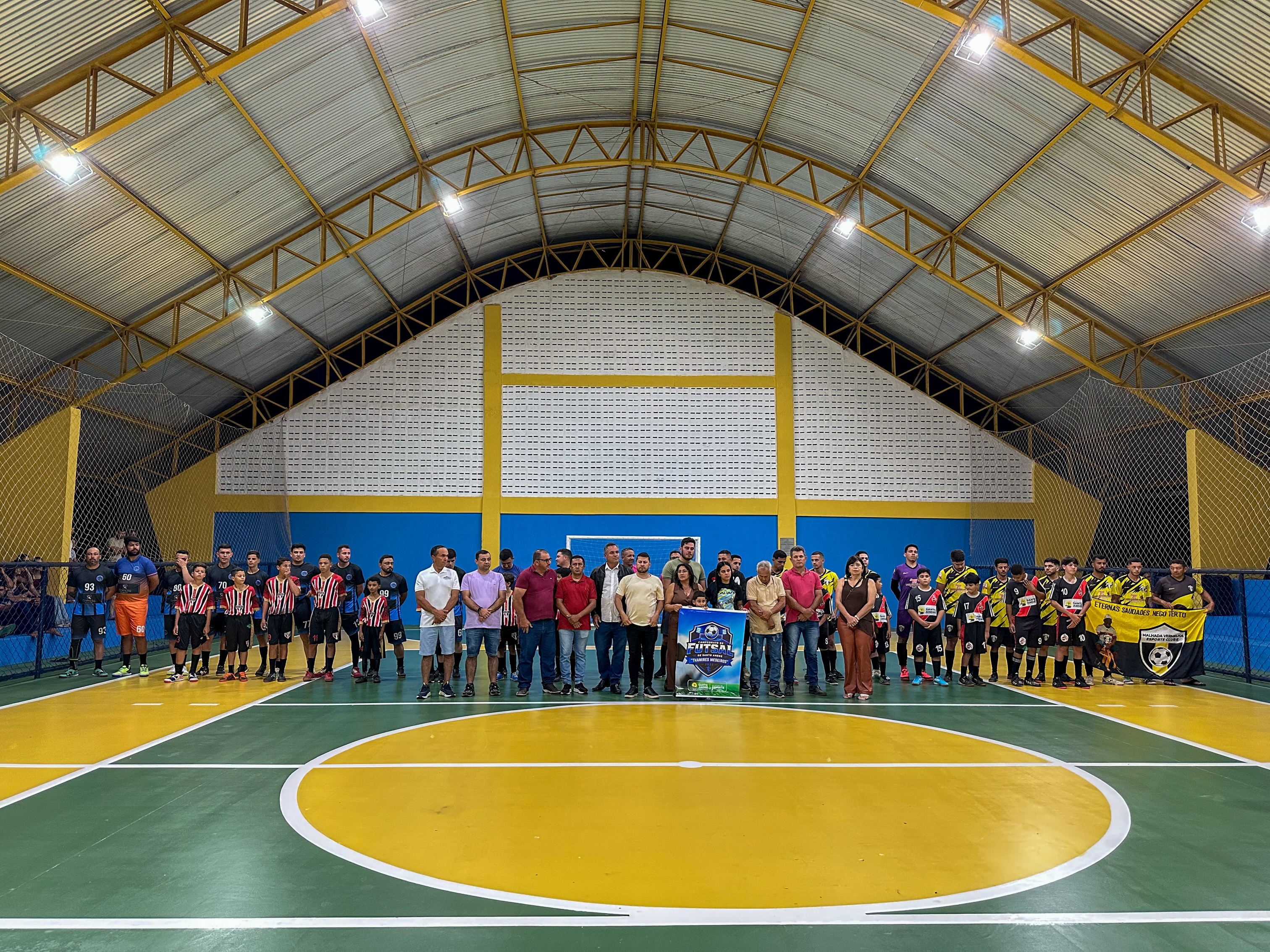 Campeonato Municipal de Futsal de Santo André começa e homenageia Thamires Medeiros