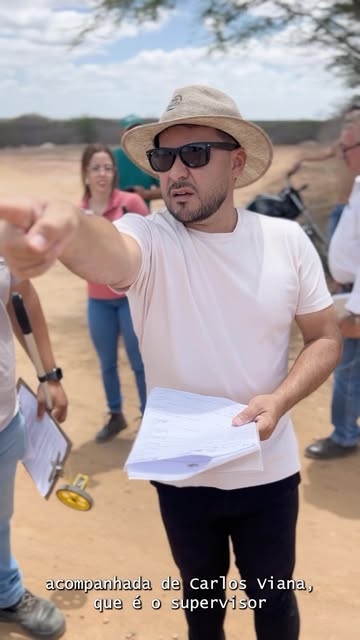 Santo André recebe representantes da CODEVASF para vistoria de ruas que receberão asfalto