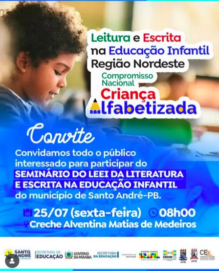 Seminário do LEEI da Literatura e Escrita na Educação Infantil