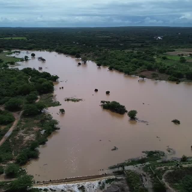 Açude Municipal de Santo André Transborda, Beneficiando a População